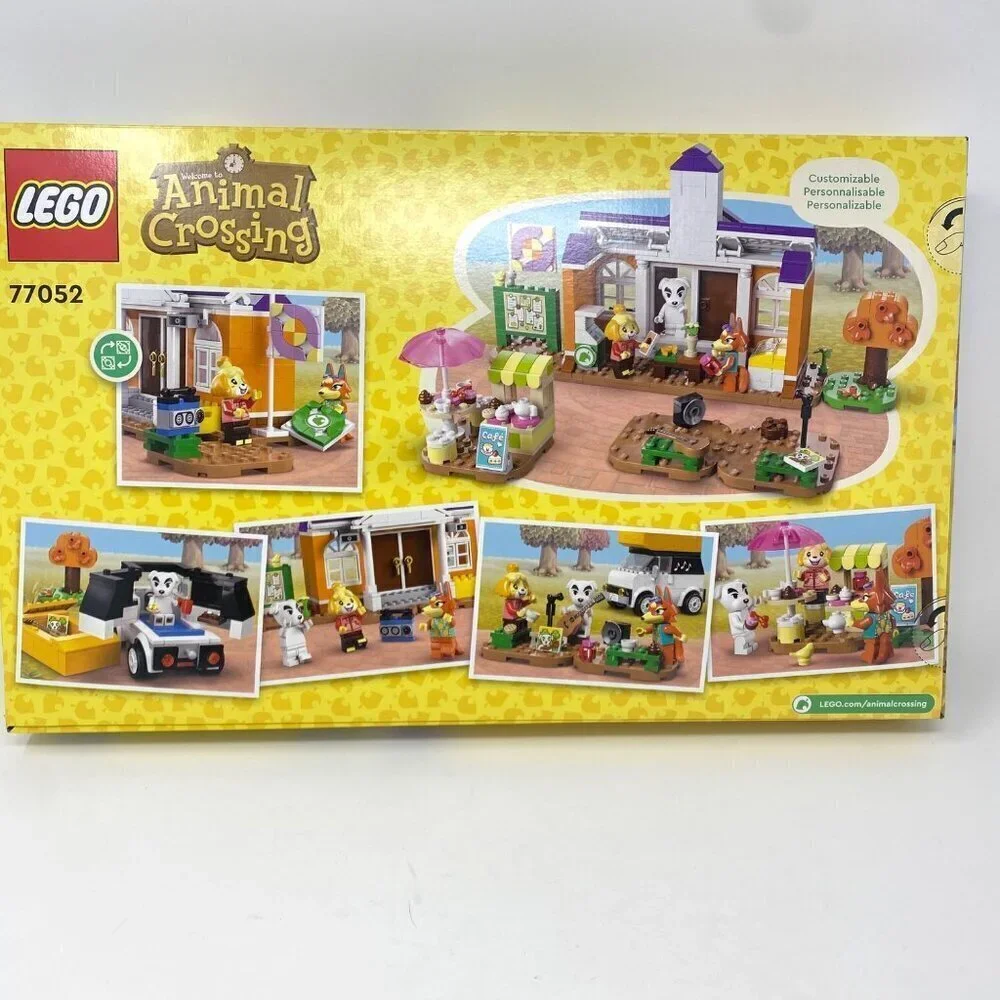 Lego 77052 Animal Crossing K.K.'s Concert at the Plaza 550 Pcs Video Game